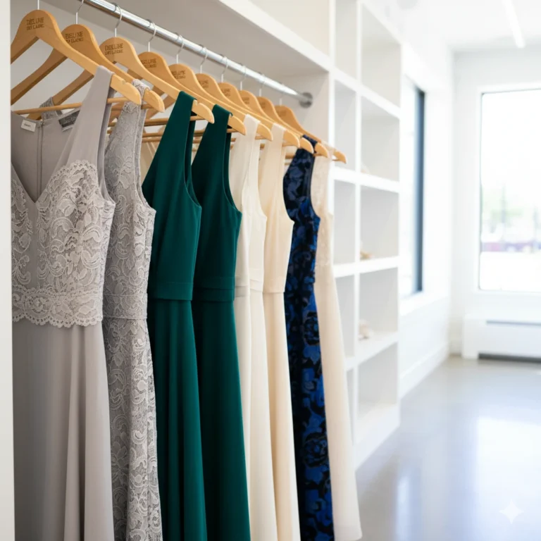 Dresses requiring attentive garment care
